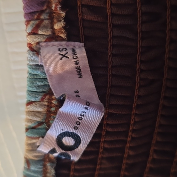 Floral Maxi Dress in Purple and Yellow - Picture 5 of 16